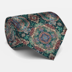 Corbata de cuello de seda falsa con estilo de dise