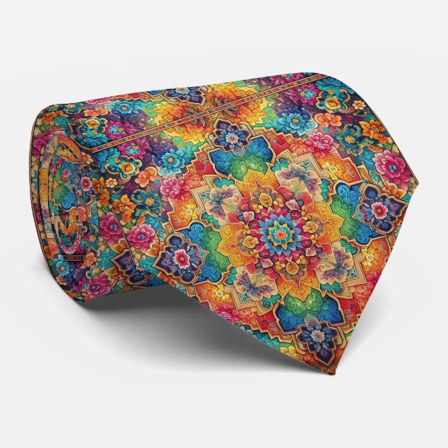 Corbata de cuello de seda falsa con estilo de dise (Enrollado)