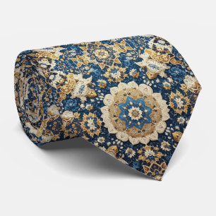 Corbata de cuello de seda falsa con estilo de dise