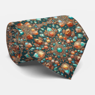 Corbata de cuello de seda falsa de estilo de diseñ