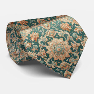 Corbata de cuello de seda falsa de lujo con estilo