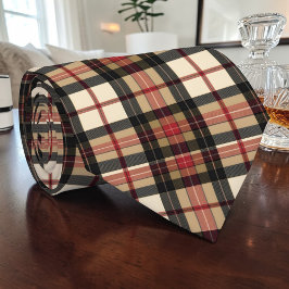 Corbata de cuello de tartán escocés personalizada