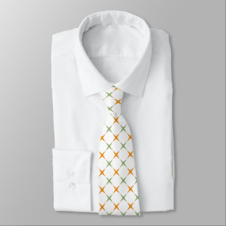 Corbata de cuello geométrica elegante de color nar