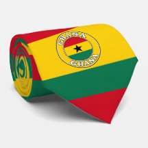 Corbata de cuello Ghana Fla, diseño de corbata Gha