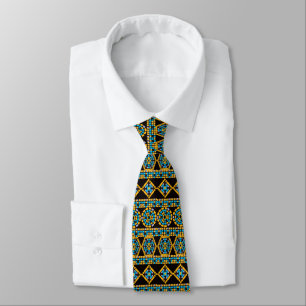 Corbata de cuello mosaica