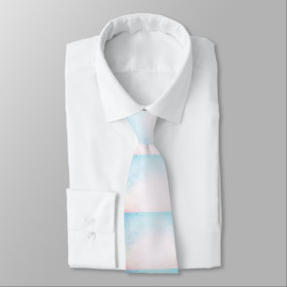 Corbata de cuello para hombres rosa y azul