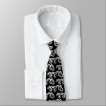 Corbata de cuello para jugadores y fans<br><div class="desc">Corbata de cuello de bádminton para jugadores y fans. Diseño de patrones divertidos con lanzaderas.</div>