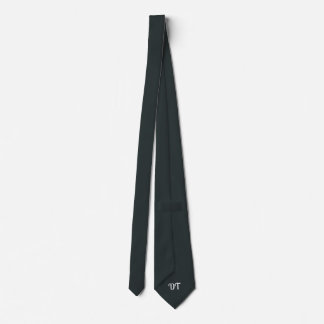Corbata de cuello personalizada de ónix para novio