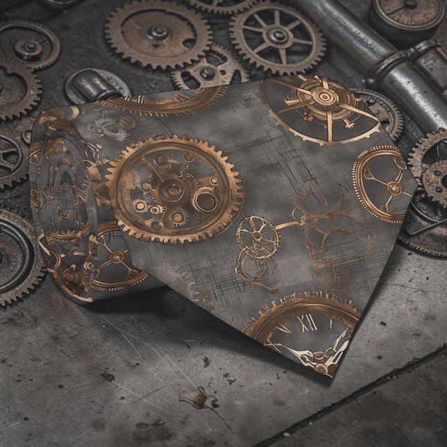 Corbata de cuello personalizada industrial Steampu (Subido por el creador)