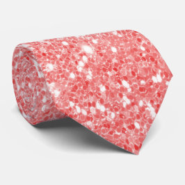 corbata de cuello purpurina