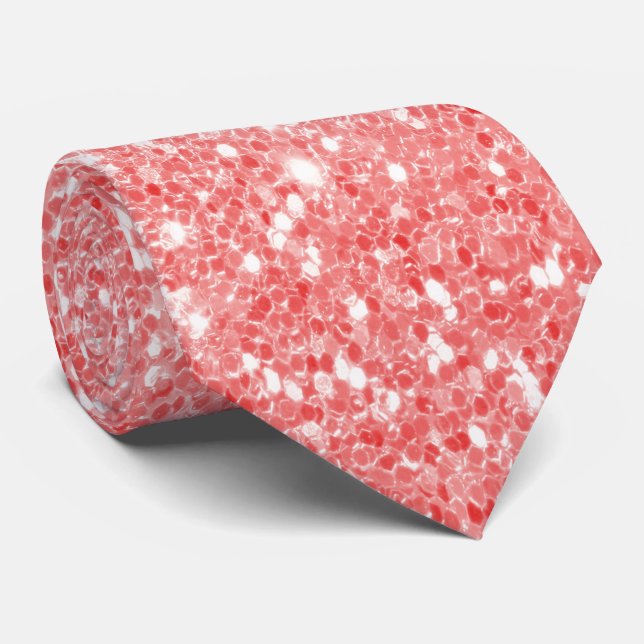 corbata de cuello purpurina (Enrollado)