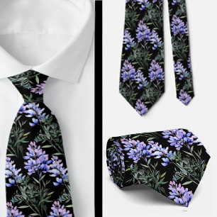 Corbata de cuello salvaje de flores silvestres de