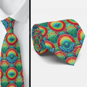 Corbata de Declaración Colorida   Corbata de Cuell