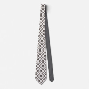 Corbata de diamante monocromo