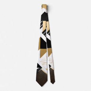 corbata de diamantes abstractos de navidad