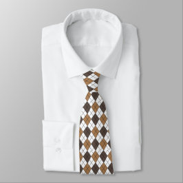 Corbata de diamantes marrones Argyle