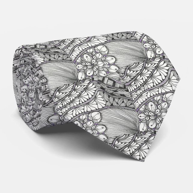 Corbata De Elegancia Tanglada (Enrollado)