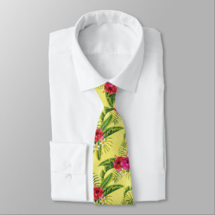 Corbata de esplendor tropical