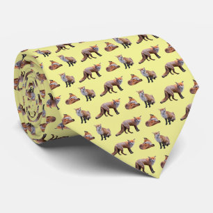 Corbata de estampado doble faz Frenesí del Zorro R
