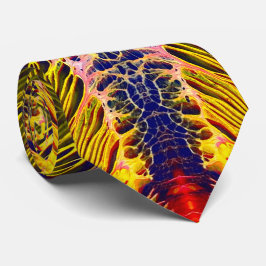 Corbata de estilo fractal