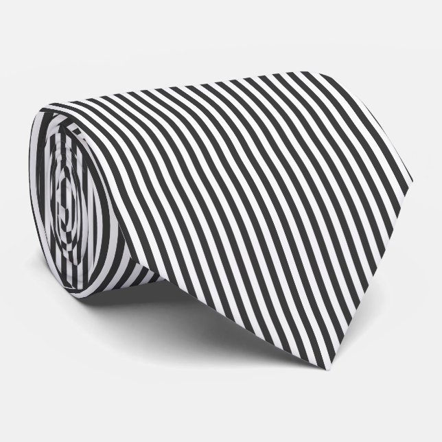 Corbata de estilo masculino moderno rayas (Enrollado)