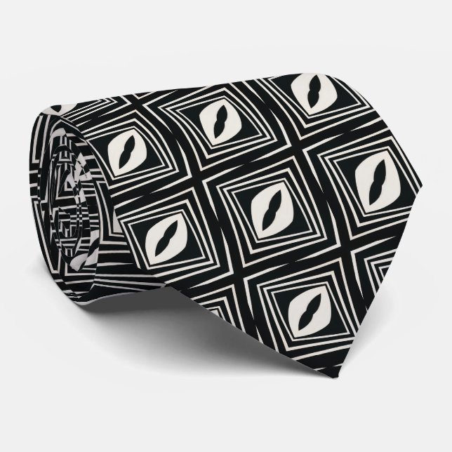 Corbata de estilo masculino moderno rayas (Enrollado)