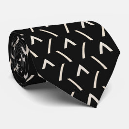 Corbata de estilo masculino moderno rayas