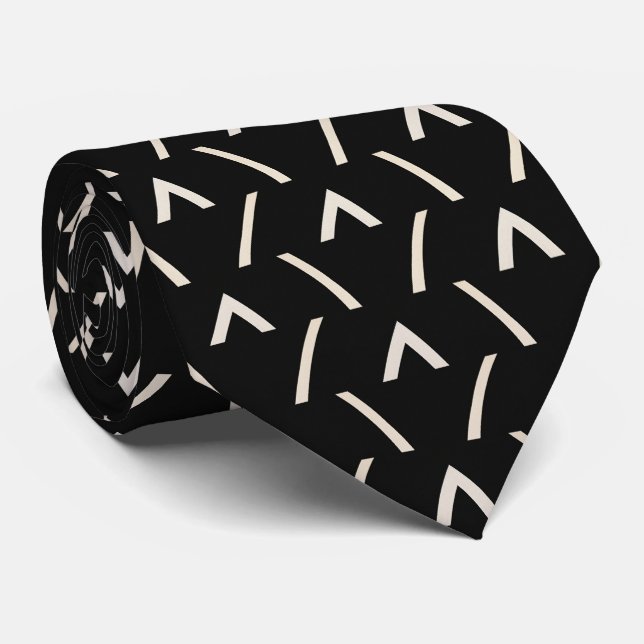 Corbata de estilo masculino moderno rayas (Enrollado)