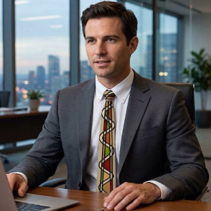 Corbata de estilo vidrio emplomado con tonos de co