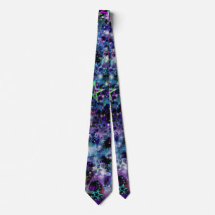 corbata de estrellas del arco iris
