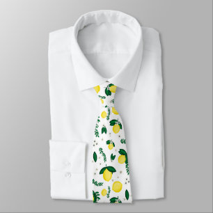 Corbata de explosión de limón
