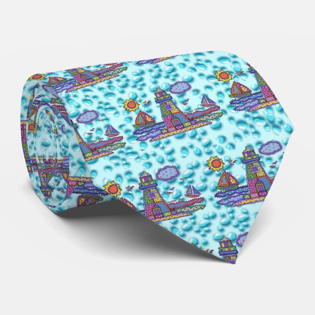 Corbata de faro de parche (Enrollado)