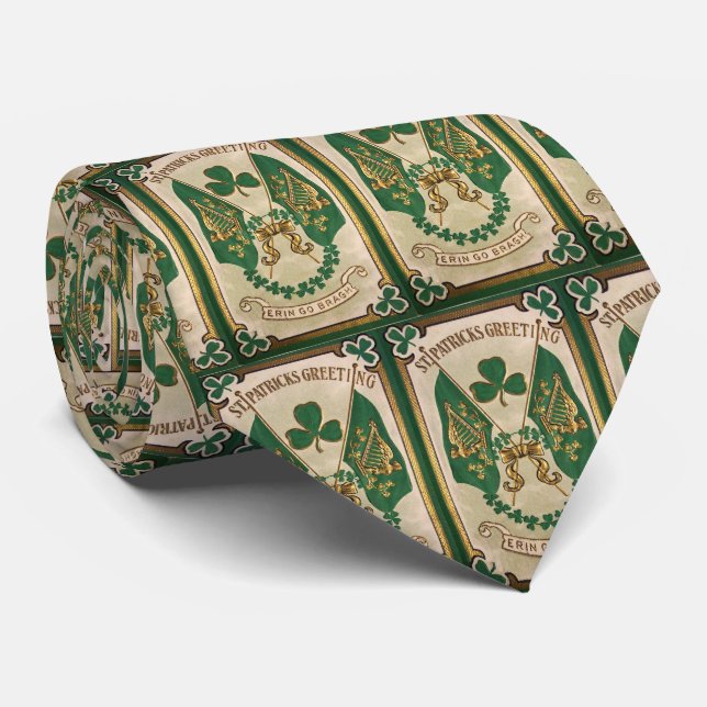 Corbata de Feliz Día de San Patricio (Enrollado)
