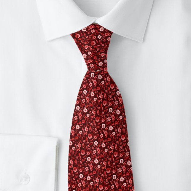 Corbata de Flores Pequeñas de Borgoña (Subido por el creador)