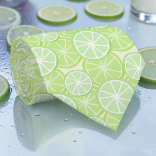 Corbata de Frutas Cítricas de Verano de Temporada