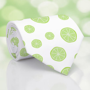 Corbata de Frutas Cítricas de Verano de Temporada