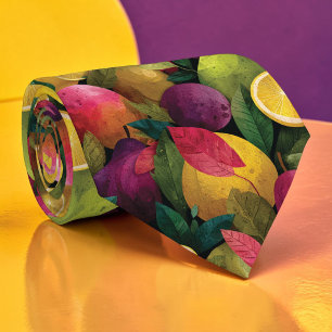 Corbata de Frutas de Verano de Temporada