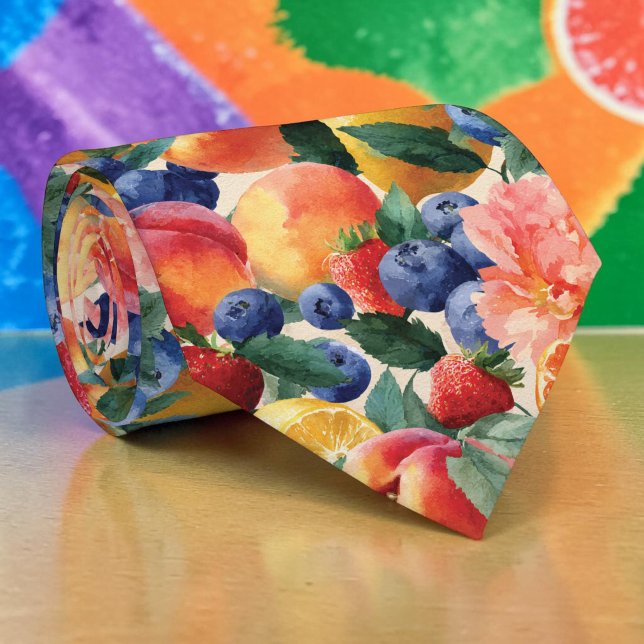Corbata de Frutas de Verano de Temporada (Subido por el creador)