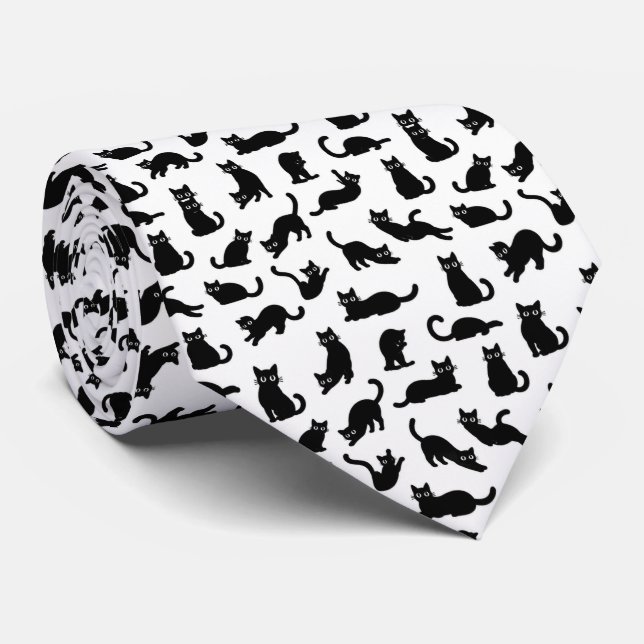 Corbata de gato negro (Enrollado)