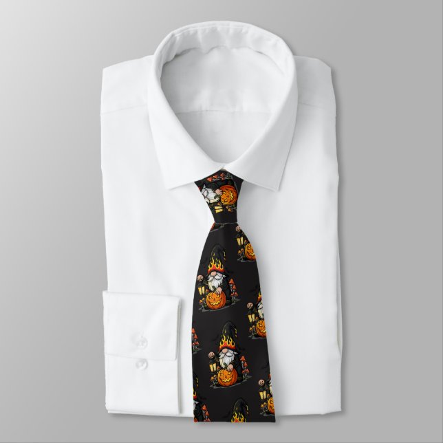 Corbata de Gnomo de Halloween (Atado)