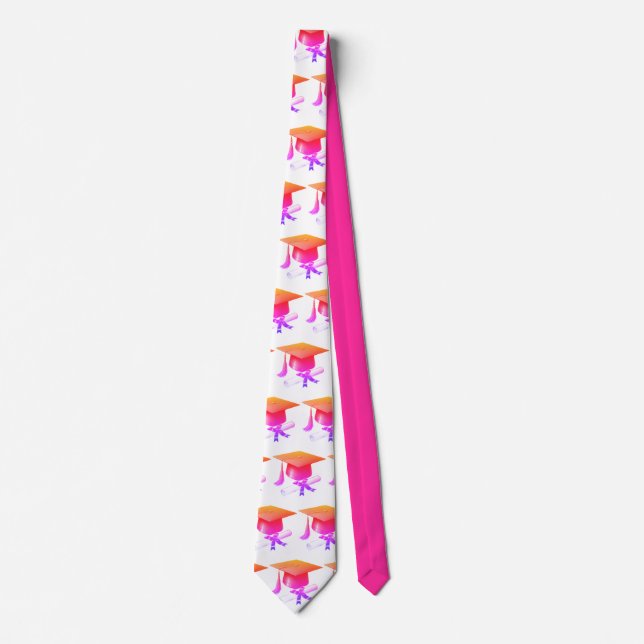 Corbata de graduación elegante (Anverso)