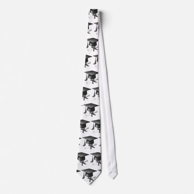 Corbata de Graduación Elegante (Anverso)