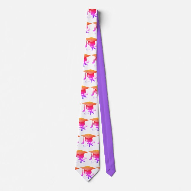 Corbata de graduación elegante (Anverso)