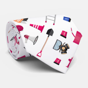 Corbata de graduación para bomberos