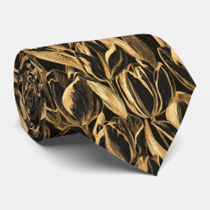 Corbata de graduación para padrino con estampado d