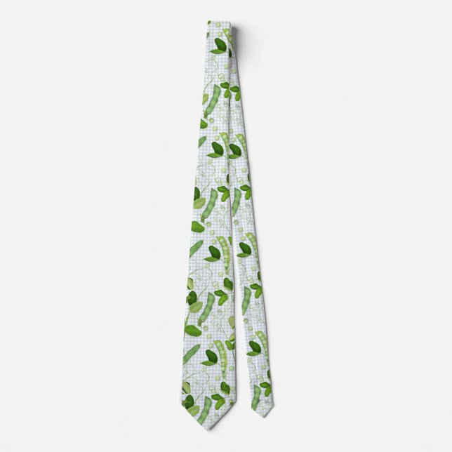 Corbata de Guisantes Verdes (Anverso)