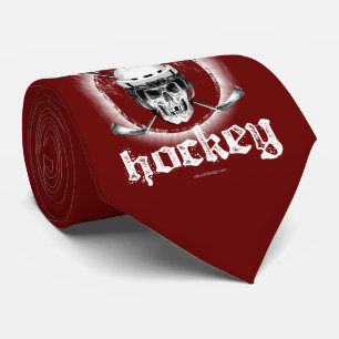 Corbata de hockey sobre caramelo (oscuro)