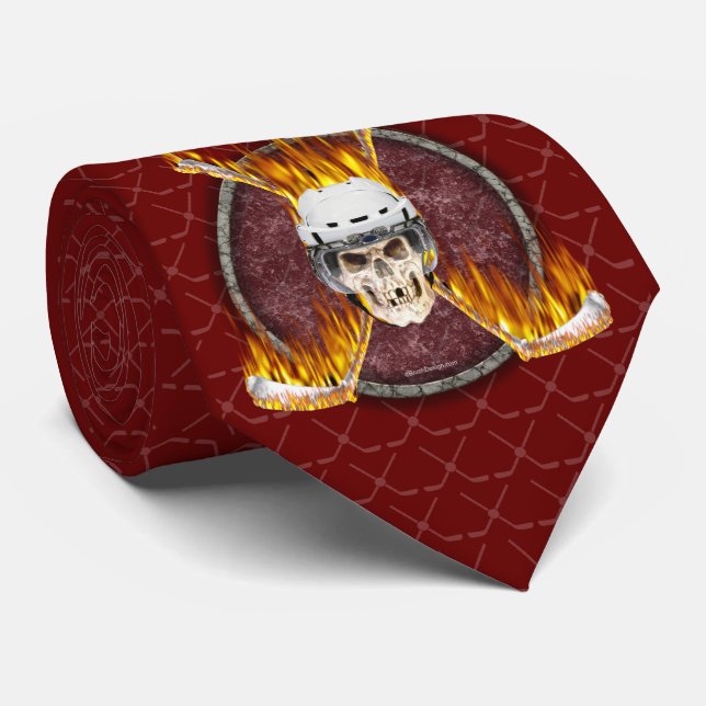 Corbata de hockey sobre hielo (Enrollado)