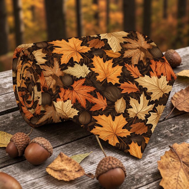Corbata de hojas de otoño (Subido por el creador)