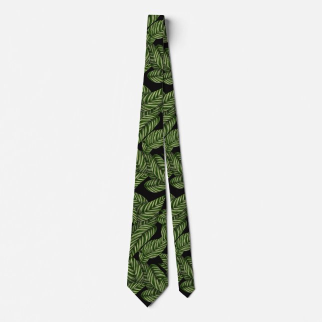 corbata de hojas de selva (Anverso)